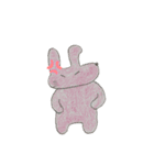 不揃いなウサギ 2（個別スタンプ：10）