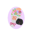ペキニーズ  キラキラ スタンプ（個別スタンプ：29）