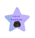 ペキニーズ  キラキラ スタンプ（個別スタンプ：33）