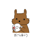 お掃除リスち（個別スタンプ：5）