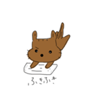 お掃除リスち（個別スタンプ：6）