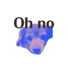 英語を話す犬のスタンプ（個別スタンプ：8）