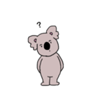 素朴なコアラ（個別スタンプ：7）