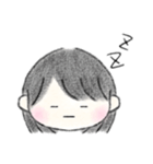 黒髪のボブの女の子（個別スタンプ：20）