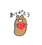 かきくけこぐま^_^（個別スタンプ：7）