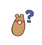 かきくけこぐま^_^（個別スタンプ：10）