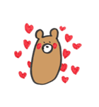 かきくけこぐま^_^（個別スタンプ：11）
