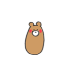 かきくけこぐま^_^（個別スタンプ：18）