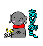 おじぞーさん ユルいですね（個別スタンプ：1）