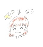 おんなのことたべものたち（個別スタンプ：4）