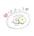 おんなのことたべものたち（個別スタンプ：10）