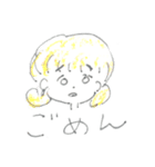 おんなのことたべものたち（個別スタンプ：11）