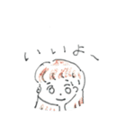 おんなのことたべものたち（個別スタンプ：15）