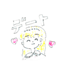 おんなのことたべものたち（個別スタンプ：25）