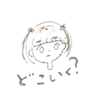 おんなのことたべものたち（個別スタンプ：31）