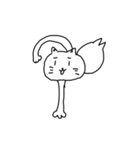 ちょっとうざい感じの猫のスタンプ（個別スタンプ：2）