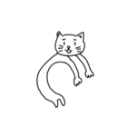 ちょっとうざい感じの猫のスタンプ（個別スタンプ：6）