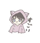 喋るパーカーちゃん（個別スタンプ：7）