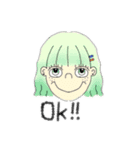 そばかすがーるちゃんず（個別スタンプ：2）