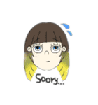 そばかすがーるちゃんず（個別スタンプ：5）
