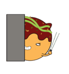 猫耳たこ焼き（個別スタンプ：4）