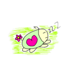 ミニちゃんの大冒険（個別スタンプ：7）