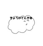 きょうのてんきよほう（個別スタンプ：3）