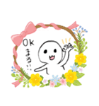 白系もちもちの日常（個別スタンプ：3）