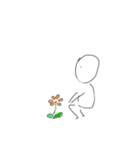 数字くんの落書き（個別スタンプ：10）