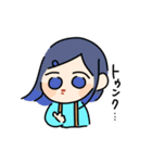 ゆえりとまゆ 2（個別スタンプ：9）
