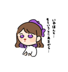 ゆえりとまゆ 2（個別スタンプ：18）