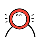 まる族のひとたち（個別スタンプ：5）