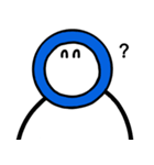 まる族のひとたち（個別スタンプ：10）