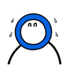 まる族のひとたち（個別スタンプ：13）
