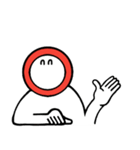 まる族のひとたち（個別スタンプ：23）
