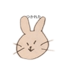 いじわるなうさぎ（個別スタンプ：5）