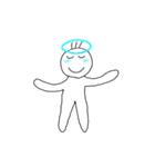 気質的な人間（個別スタンプ：11）