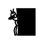 僕の絵は下手でも絵は絵である。(正常です)（個別スタンプ：14）