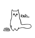 猫クレイジー かわいい（個別スタンプ：4）