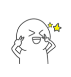 むきりょくくん challenge（個別スタンプ：9）