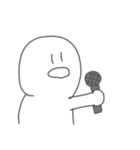 むきりょくくん challenge（個別スタンプ：15）