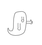むきりょくくん challenge（個別スタンプ：24）