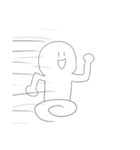 むきりょくくん challenge（個別スタンプ：34）