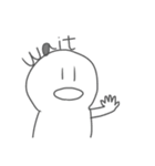 むきりょくくん challenge（個別スタンプ：36）