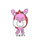 ピンクうさぎ君（個別スタンプ：12）