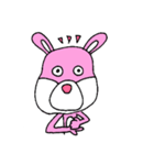 ピンクうさぎ君（個別スタンプ：13）
