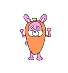 ピンクうさぎ君（個別スタンプ：27）