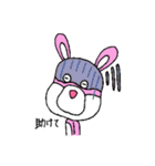 ピンクうさぎ君（個別スタンプ：30）