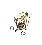 僕、ブルドックです。（個別スタンプ：4）