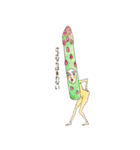 カブリタイヒトビト。（個別スタンプ：7）